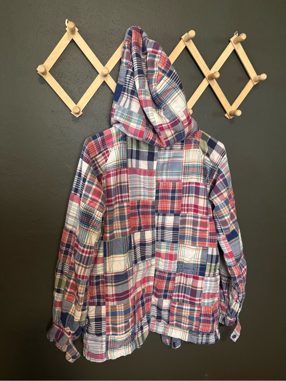Denim & Supply Ralph Lauren Plaid Patchwork Jacket - Picture 3 of 5